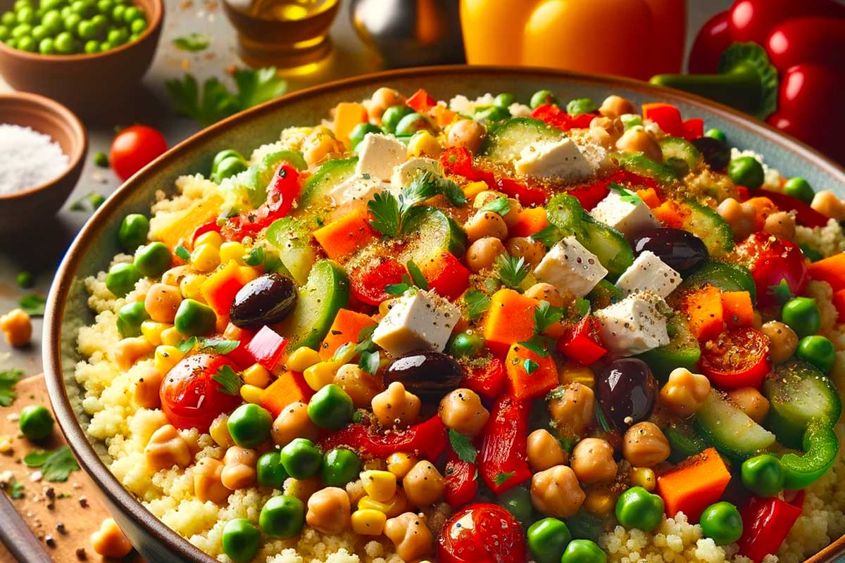 Curry-Gemüse-Couscous